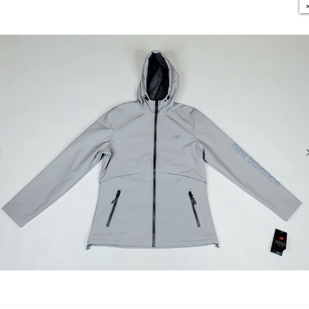 New Balance 4-Way Stretch Softshell Jacket Women's Light Grey